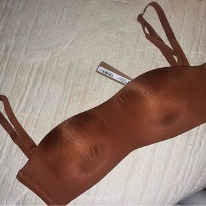 SKIMS Brown Bandeau Intimates